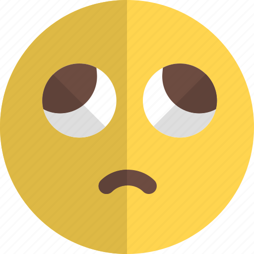 Rolling, eyes, emoticons, smiley, and, people icon - Download on Iconfinder
