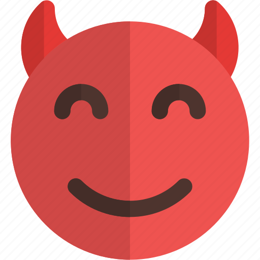 Smiling, eyes, devil, emoticons, smiley, and, people icon - Download on Iconfinder