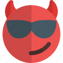 sunglasses, devil, emoticons, smiley, and, people