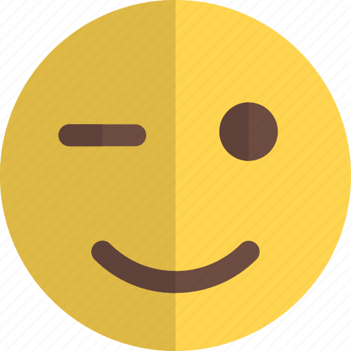 Winking, emoticons, smiley, and, people icon - Download on Iconfinder