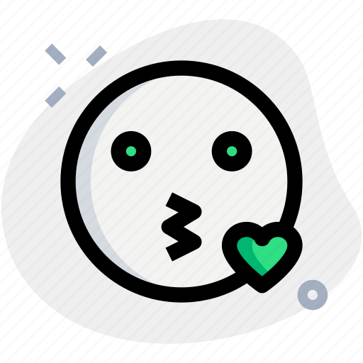 Blowing, kiss, emoticons, smiley, expression icon - Download on Iconfinder