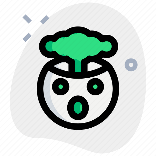 Exploding, head, emoticons, smiley icon - Download on Iconfinder