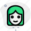 girl, emoticons, smiley, woman 