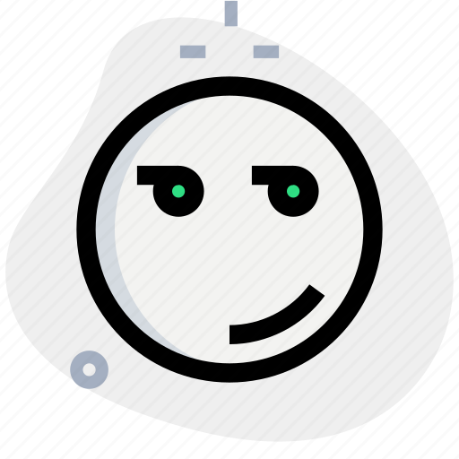 Glance, emoticons, smiley, emoticon icon - Download on Iconfinder