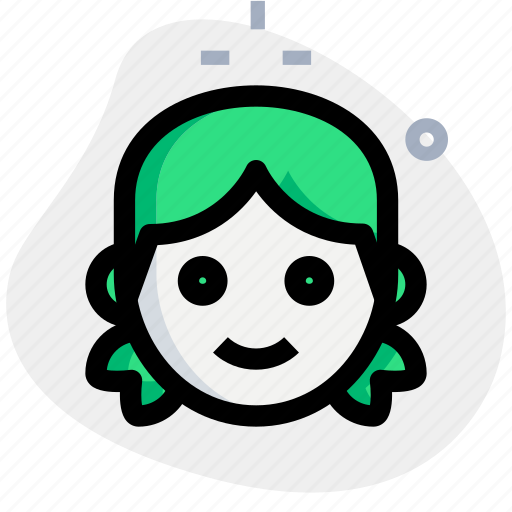 Little, girl, emoticons, avatar, woman icon - Download on Iconfinder