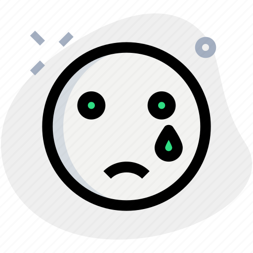 Tear, emoticons, smiley, emoticon icon - Download on Iconfinder