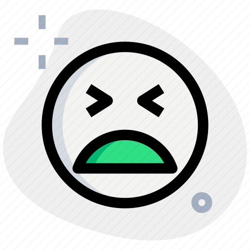 Weary, emoticons, face, expression icon - Download on Iconfinder
