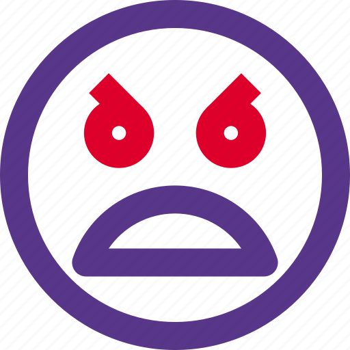 Angry, emoticons, smiley, and, people icon - Download on Iconfinder