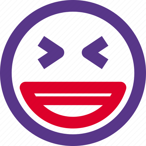 Grinning, squinting, emoticons, smiley, and, people icon - Download on Iconfinder