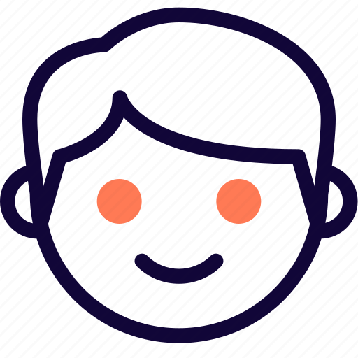 Little, boy, smiley, emoticon icon - Download on Iconfinder
