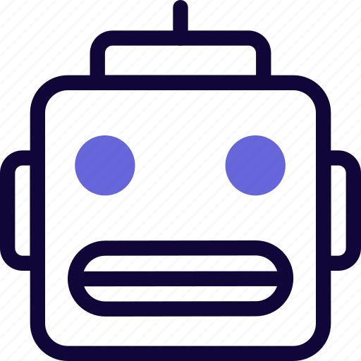 Robot, smiley, emotion, face icon - Download on Iconfinder