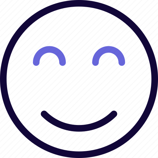 Smiling, smiley, emoticon, happy icon - Download on Iconfinder