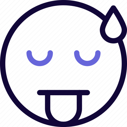 Tongue, sweat, smiley, tear icon - Download on Iconfinder