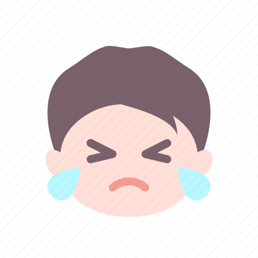 Crying, emoticon, face, smiley, tear icon - Download on Iconfinder