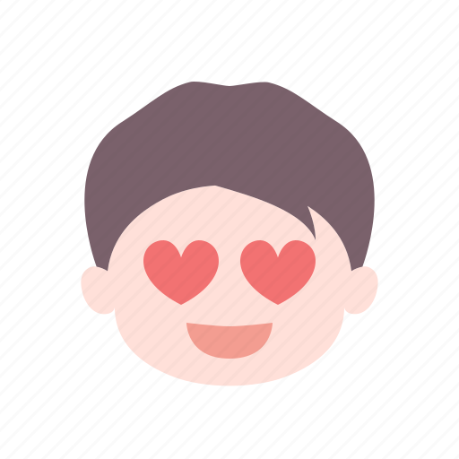 Emoticon, eyes, face, heart, love, smiley icon - Download on Iconfinder