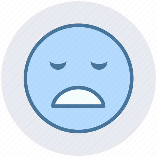 Emoticon, emoticons, emotion, sad face, sadness, smile icon - Download on Iconfinder