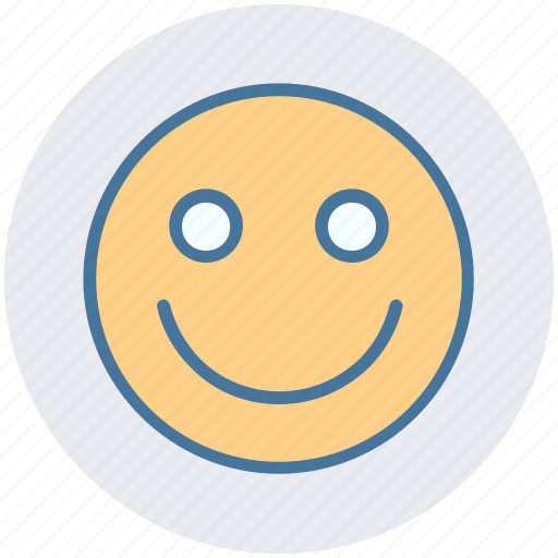 Cheerful, emoji, emoticon, face, happy, smile, smiley icon - Download on Iconfinder