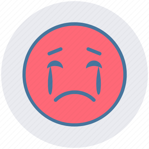 Angry, crying face, emoticons, expression, sad, smiley, weeping icon - Download on Iconfinder
