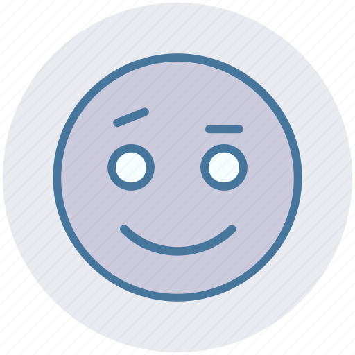 Emoticons, emotion, expression, face smiley, happy, smiley, speechless icon - Download on Iconfinder