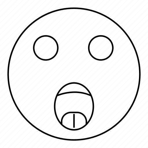 Emoji, emoticon, face, scream, smiley, yell icon - Download on Iconfinder