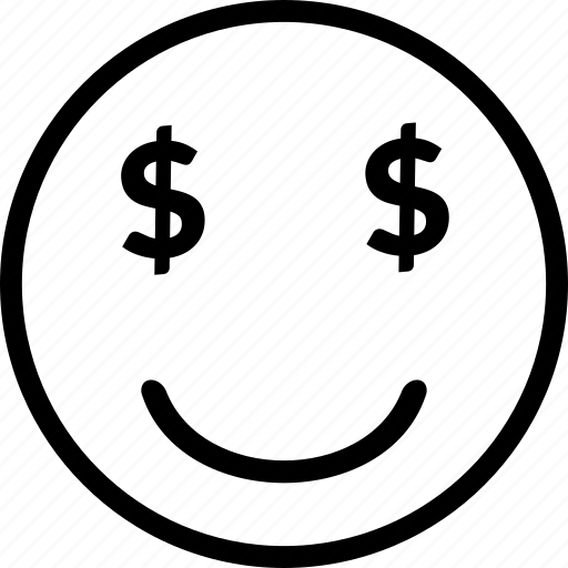 Dollar emoji, money emoji, money emoticon, money smiley icon - Download on Iconfinder