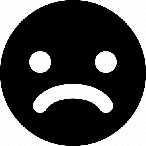 Negative, sad, smiley, unhappy icon - Download on Iconfinder
