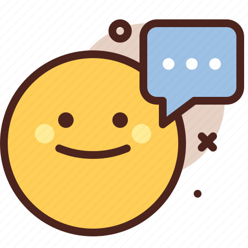 Chat, emoji, smiley, emoticon icon - Download on Iconfinder