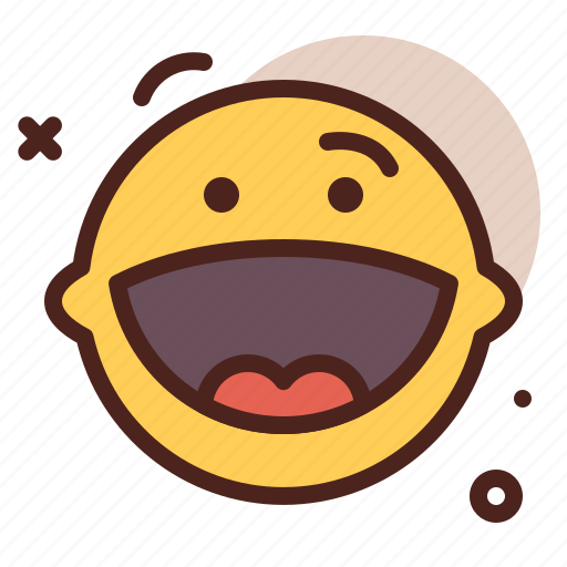 Laugh, emoji, smiley, emoticon icon - Download on Iconfinder