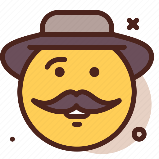 Western, emoji, smiley, emoticon icon - Download on Iconfinder