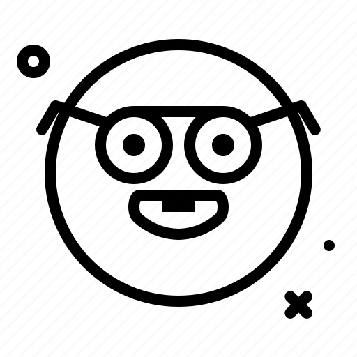 Nerd, emoji, smiley, emoticon icon - Download on Iconfinder