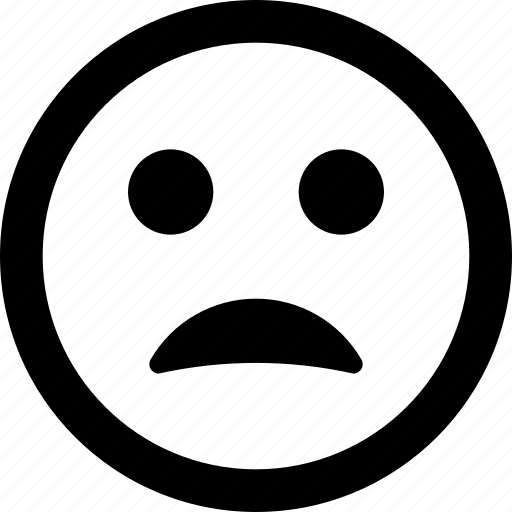 Smiley, surprised, alternate, chat, message, emoji, face icon - Download on Iconfinder