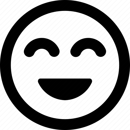 Smiley, thrilled, alternate, chat, message, emoji, face icon - Download on Iconfinder
