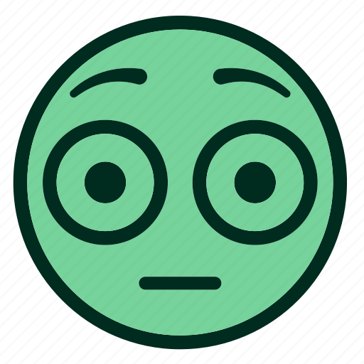 Avatar, confused, emoji, emoticon, flushed, smiley, surprised icon - Download on Iconfinder