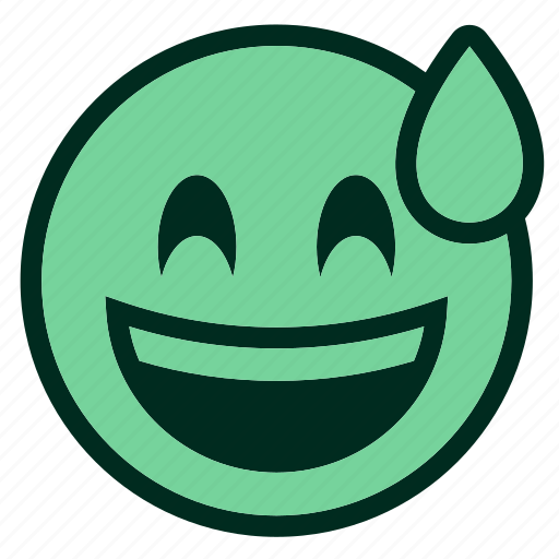 Dancing, emoji, emoticon, grinning, party, smiley, sweat icon - Download on Iconfinder