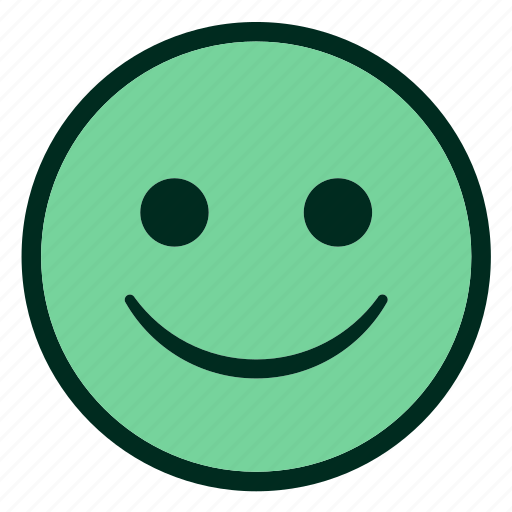Avatar, emoji, green, haapy, smiley, smiling, yes icon - Download on Iconfinder