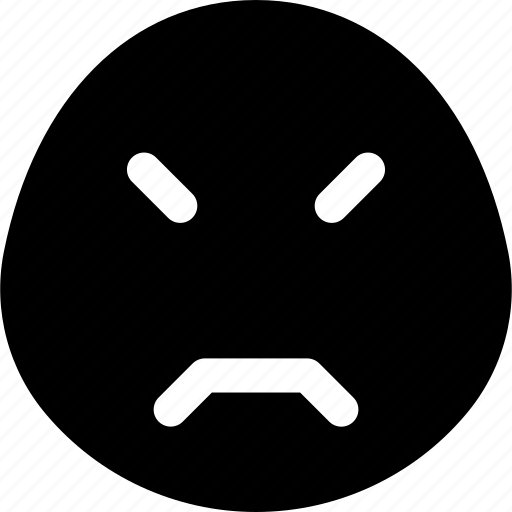 Angry, emoji, emoticon, sad, smileys icon - Download on Iconfinder
