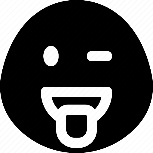 Emoji, emoticon, happy, smile, smileys, tongue icon - Download on Iconfinder