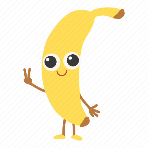 Banana, element, food, fresh, fruit icon - Download on Iconfinder