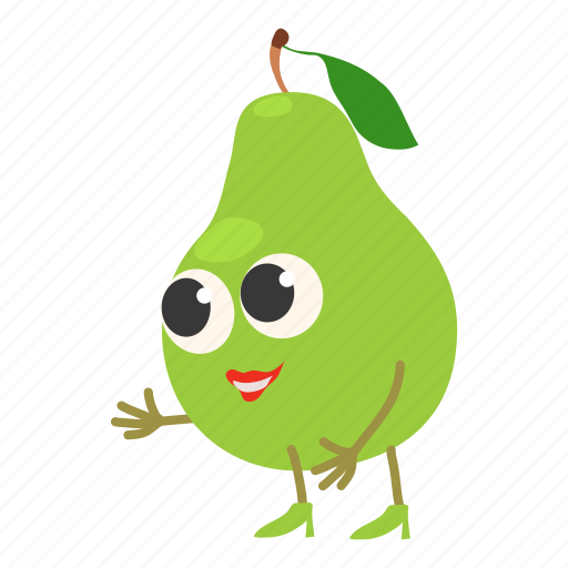 Cut, food, fresh, fruit, pear icon - Download on Iconfinder