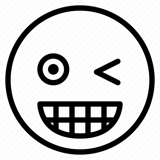 Emoticon, emotion, expression, face, grin, mood, smile icon - Download on Iconfinder