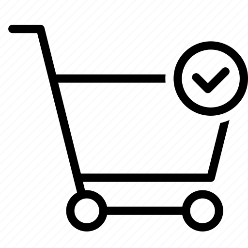 Buy, cart, checkmark, done, shopping, trolley icon - Download on Iconfinder
