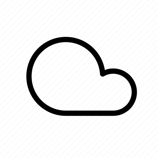 Cloud, cloudy, forecast, sky, weather icon - Download on Iconfinder