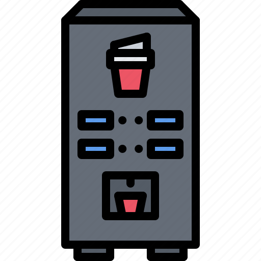 Coffee, food, lunch, machine, snack, snacks, vending icon - Download on Iconfinder