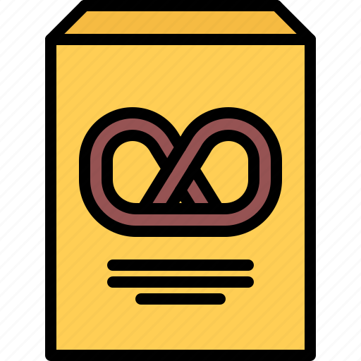 Box, food, lunch, pretzel, snack, snacks icon - Download on Iconfinder