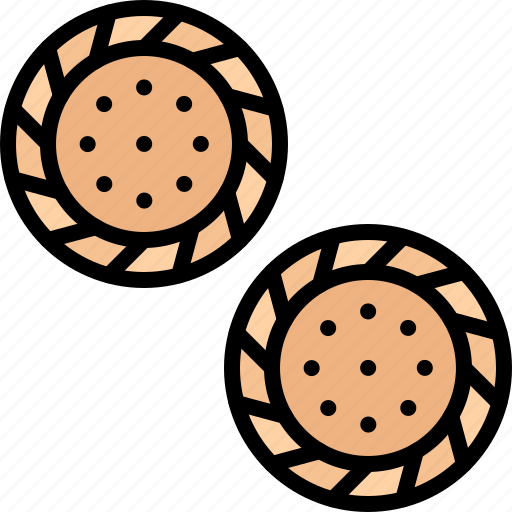 Cookie, cracker, crackers, food, lunch, snack, snacks icon - Download on Iconfinder