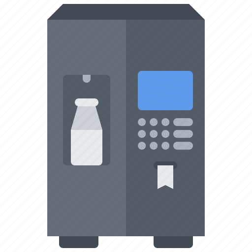 Food, lunch, machine, milk, snack, snacks, vending icon - Download on Iconfinder