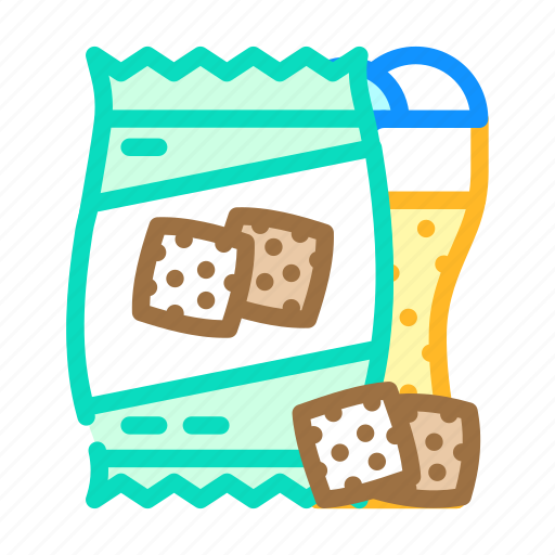 Rusks, snack, beer, snacks, food, drink icon - Download on Iconfinder