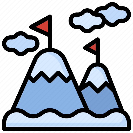 Hard, slalom, sports, competition, altitude, winter, snowboarding icon - Download on Iconfinder
