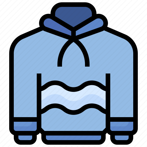 Hoodie, sweatshirt, garment, zipper, clothing, jacket icon - Download on Iconfinder