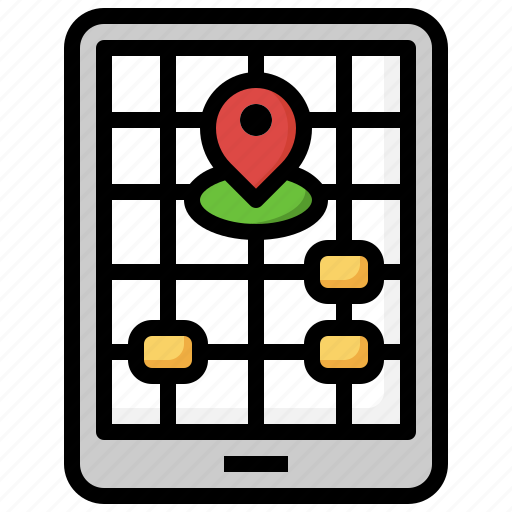 Navigator, maps, and, location, placeholder, electronics, digital icon - Download on Iconfinder